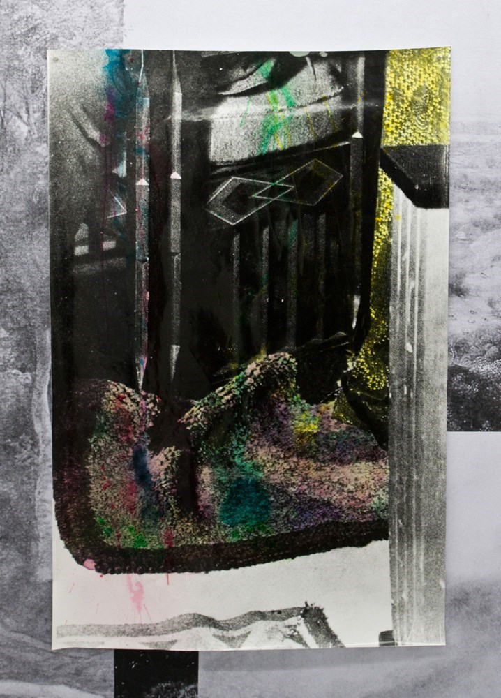 Peter Behrens Arbeitszimmer II, 130cm x 90cm, colored silver gelatin print, 2013