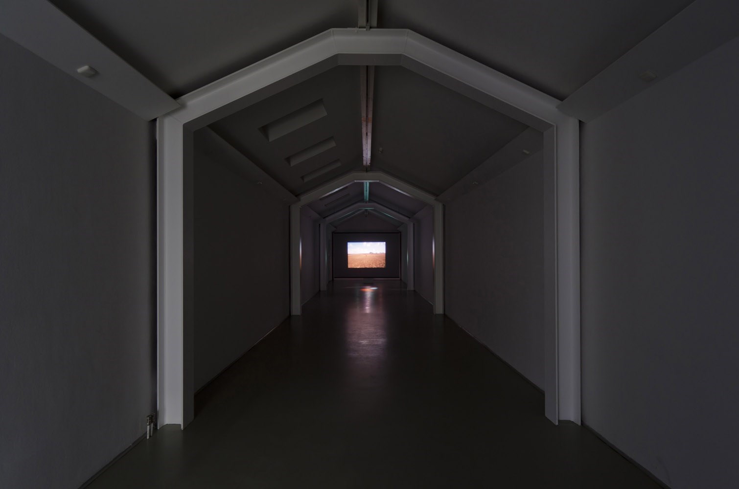 Trebron, slide projection, 80 Kodak Chrome slides, 2012<br />Installation view Kunstverein Langenhagen
