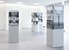Vitrines, various dimensions, black and white prints on wood, acrylic paint, 2011-2021<br />Installation view Kunstverein Siegen 2021<br />Photography: Heinrich Holtgreve