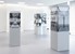 Vitrines, various dimensions, black and white prints on wood, acrylic paint, 2011-2021<br />Installation view Kunstverein Siegen 2021<br />Photography: Heinrich Holtgreve