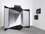 Spanische Wand, 215cm x 286cm, black & white prints and wood, 2012<br />Installation view Sassa Trülzsch, Berlin 