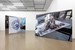 Panorama (Reichert/Kurz), 250 cm x 330 cm, blue back poster on wood, 2024<br />Burg (unbekannt), 250 cm x 340 cm, blue back poster on wood, 2024<br />Installation view Prospect, Camera Austria, 2024<br />Photography: Markus Krottendorfer