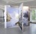 Mer de Glace, 205 cm x 250 cm x 250 cm, c-prints on wood, <br />installation view Artocène, Le Vide comme repère, Musée Alpin, Chamonix, 2023